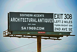 Billboard Location, 36A-I-65-mm-323.08-West-Side-SBR(inbound)